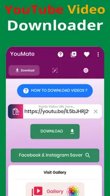 YouMate Video Downloader android App screenshot 0